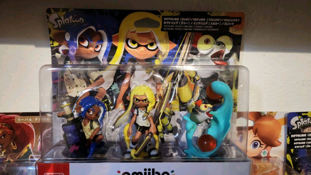 Set Splatoon amiibos